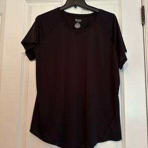 Tek Gear Woman’s Black Workout Gear Tshirt size 1X